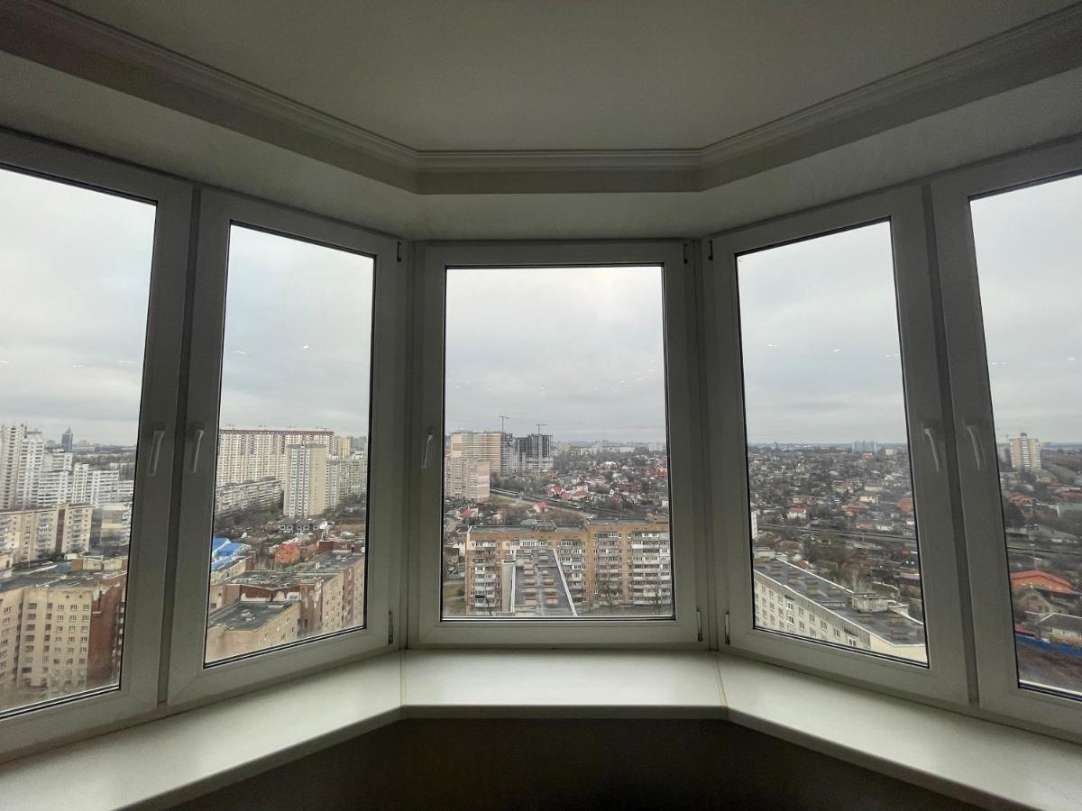 View Apartments, 22 Floor With 2 Rooms Kiev Extérieur photo